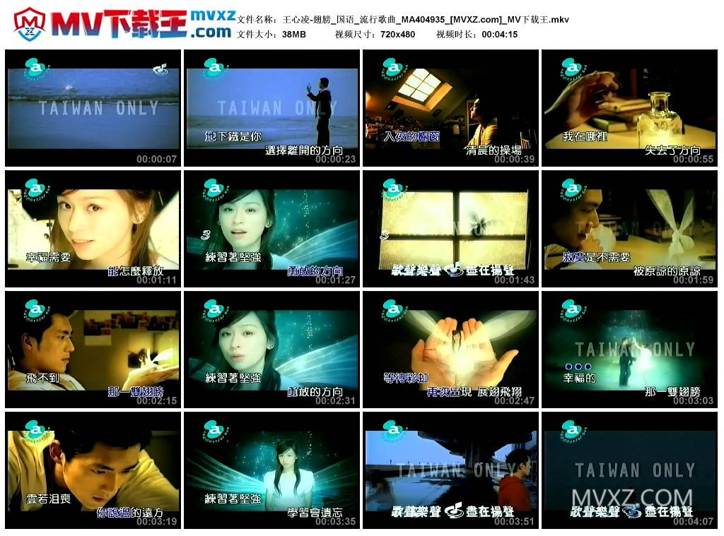 王心凌-翅膀_国语_流行歌曲_MA404935